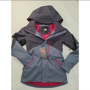 The The North Face Womens Gatekeeper Coat Jacket Size XS marshmallow lined gray